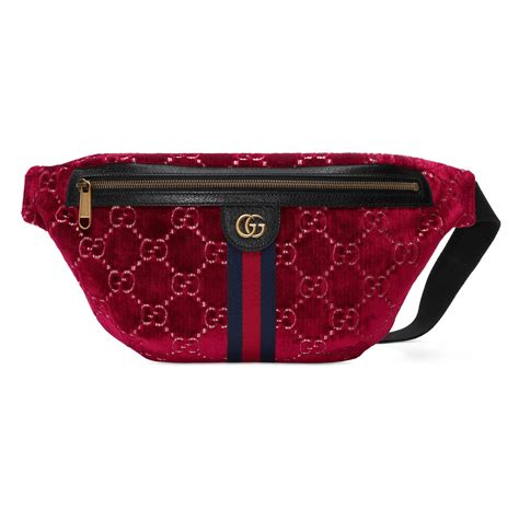 gucci belt bag velvet review|gucci velvet bag large.